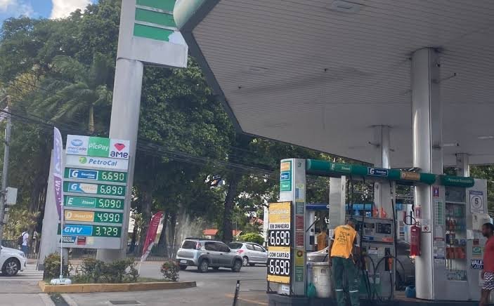 Posto de Gasolina Foto: Reprodução / G1