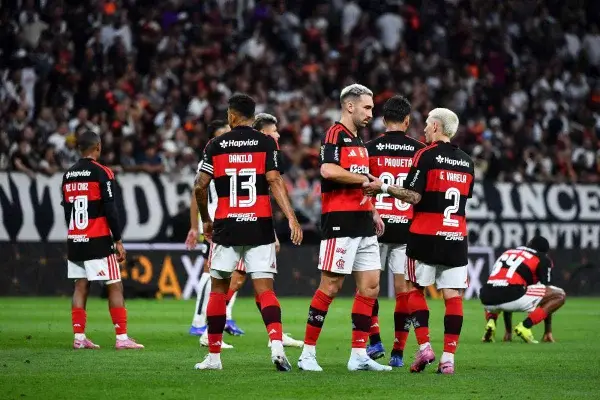 Jogadores do Flamengo ap&oacute;s Amistoso no Maracan&atilde; - Foto: Clube de Regatas Flamengo