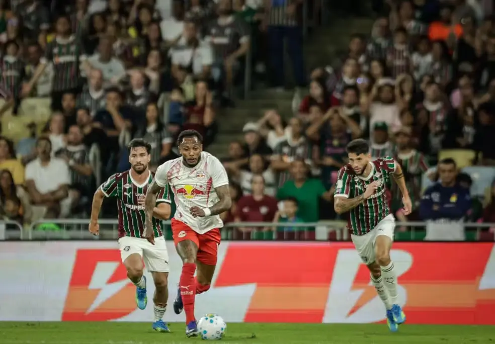 Fernando em Fluminense x Bragantino, pelo Brasileirão — Foto: Ari Ferreira/Red Bull Bragantin